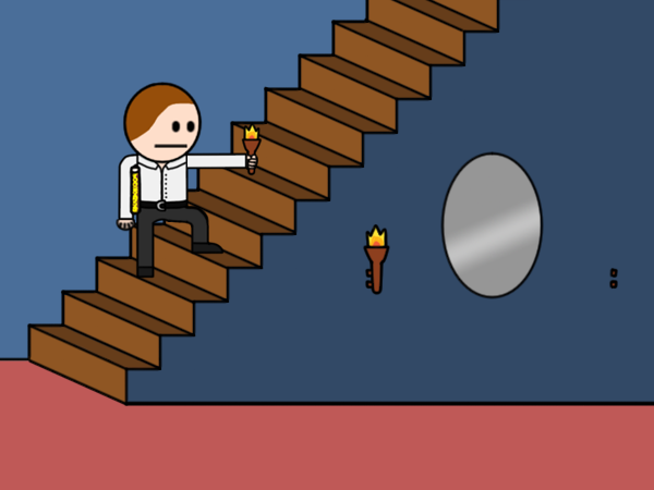 ПН: Поднимись вверх по лестнице.