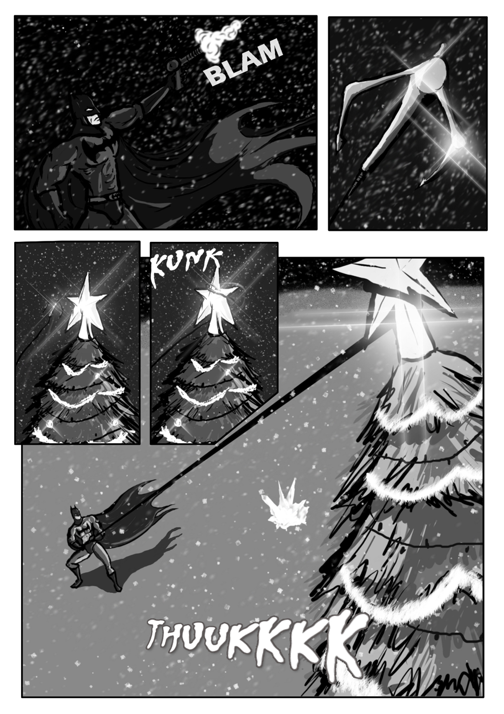 Комикс Бэтмен: и падал снег: выпуск №11