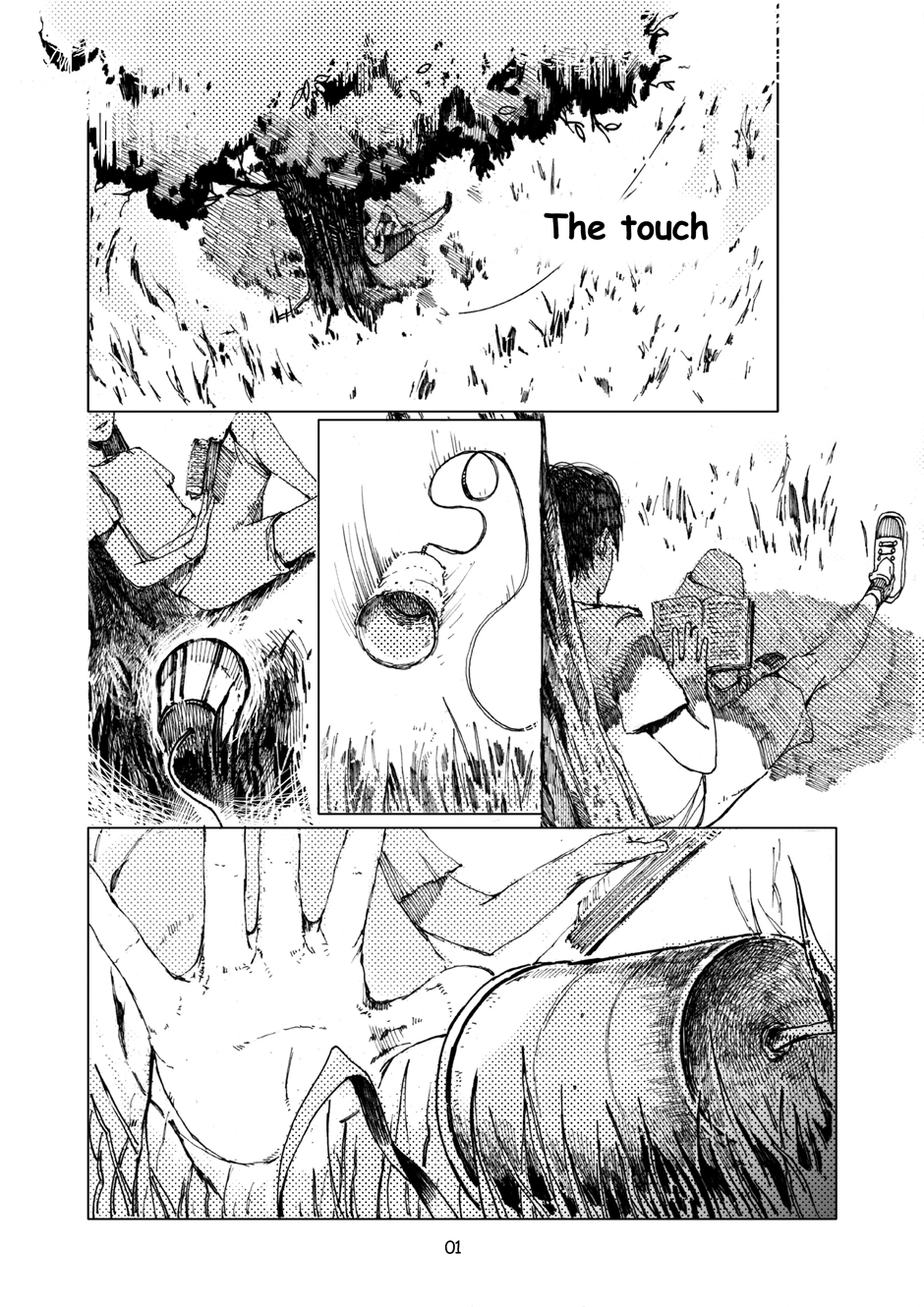 Комикс The touch: выпуск №1