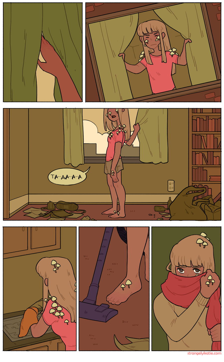 Комикс Грибы | Mushrooms: выпуск №7