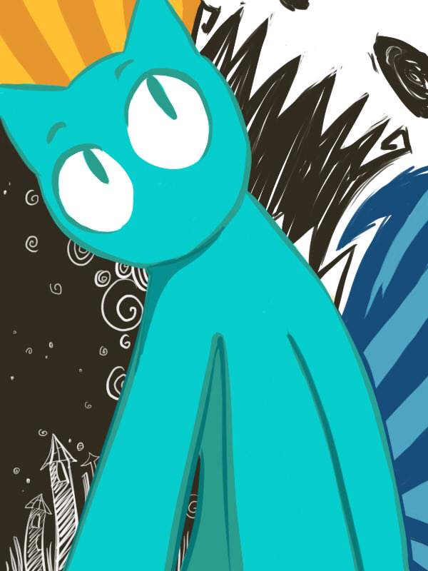 Комикс голубой кот: выпуск №1