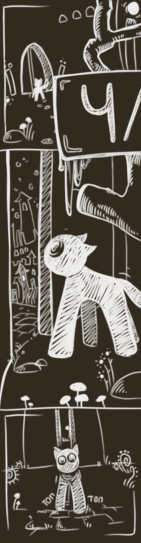 Комикс голубой кот: выпуск №4