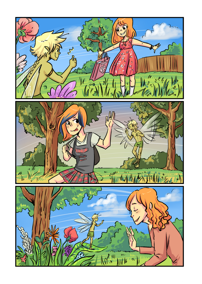 Комикс My secret fairy: выпуск №6