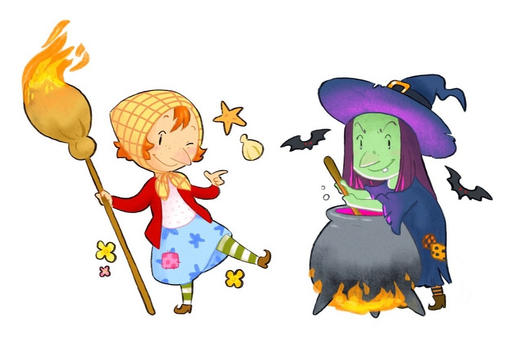 Сочельниковая Ведьма и Хэллоуинская Ведьма