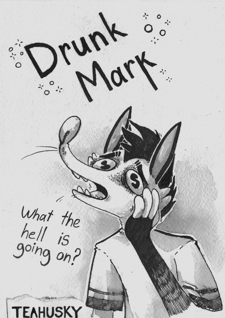 Комикс Drunk Mark: выпуск №1