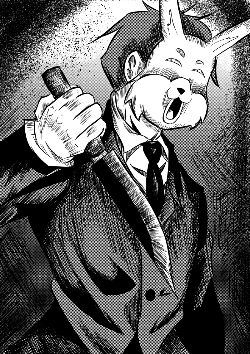 Комикс Человек в маске Кролика: выпуск №1