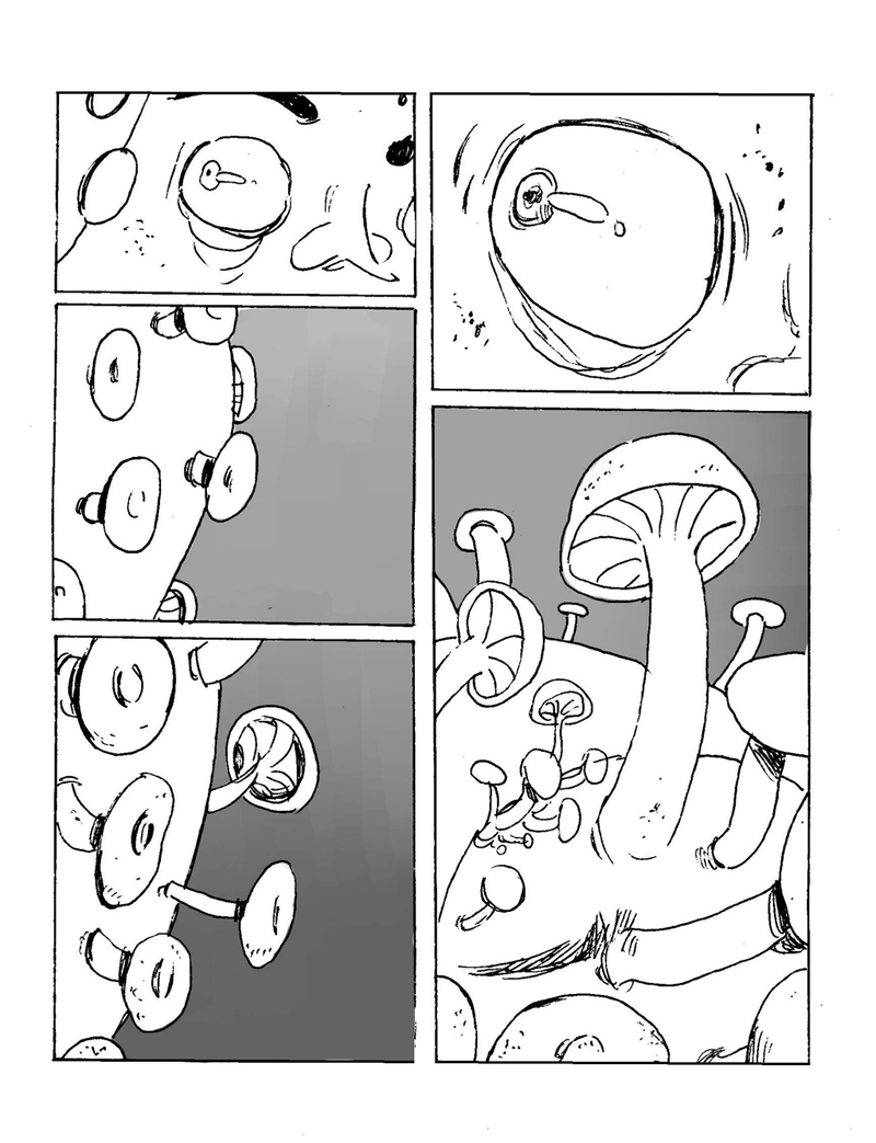 Комикс Человек-грибень: выпуск №37