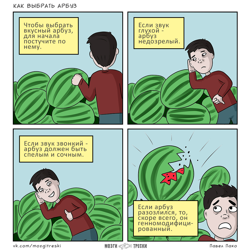 Как выбрать арбуз