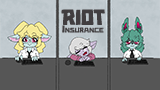 Картинка комикс Riot страхование [Riot Insurance]