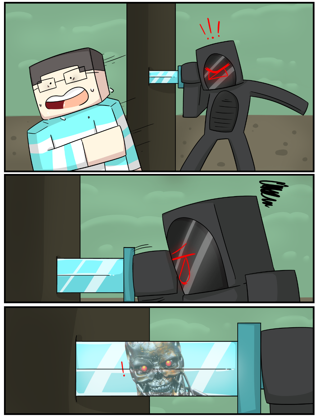 Minecraft comics