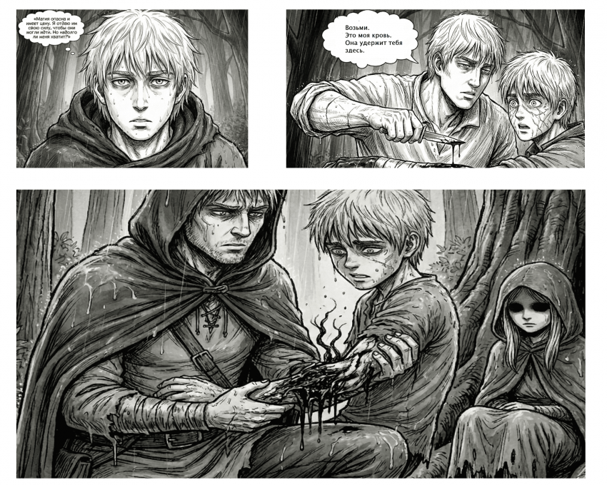 Комикс «Некромант. Начало греха»: выпуск №14