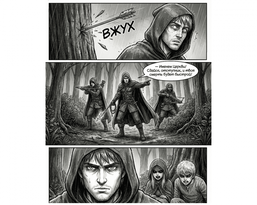 Комикс «Некромант. Начало греха»: выпуск №16