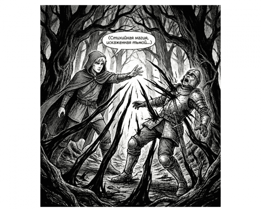 Комикс «Некромант. Начало греха»: выпуск №17