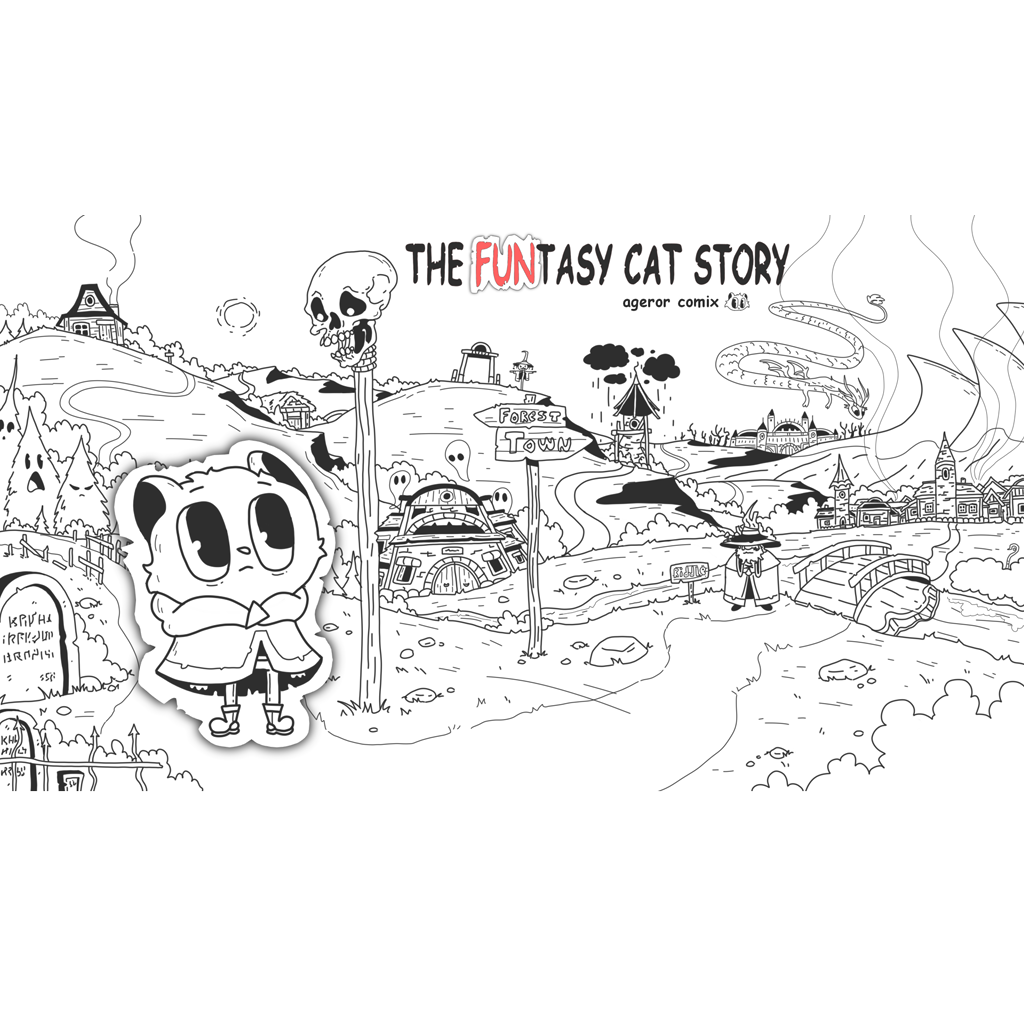 Комикс The fun-fantasy cat story: выпуск №1