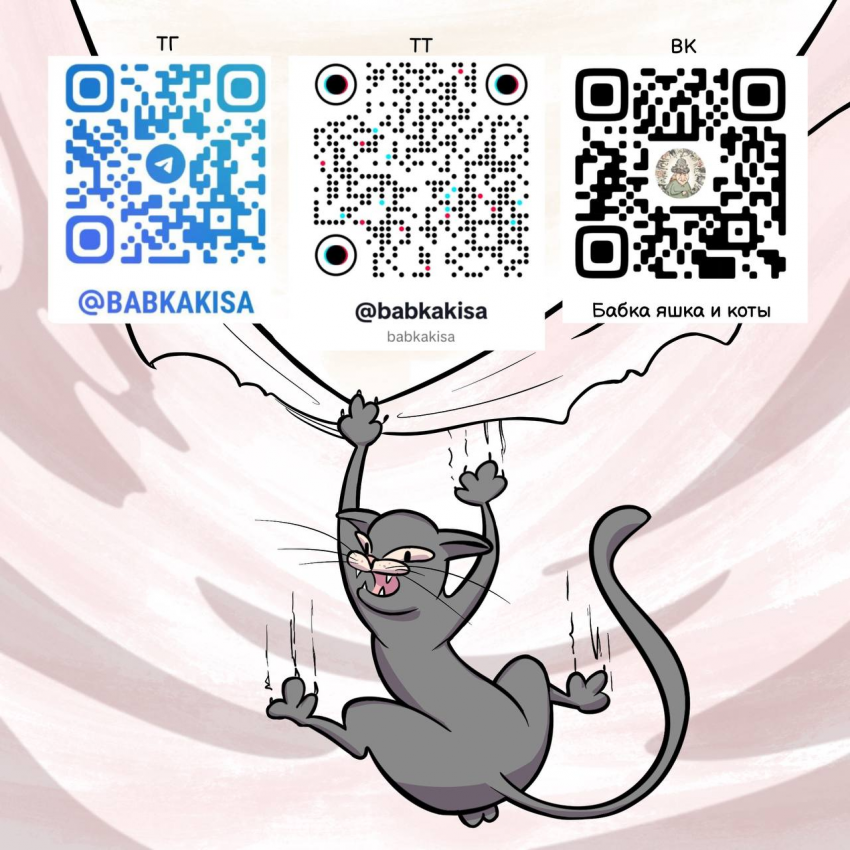 Комикс Бабка Яшка и коты: выпуск №51