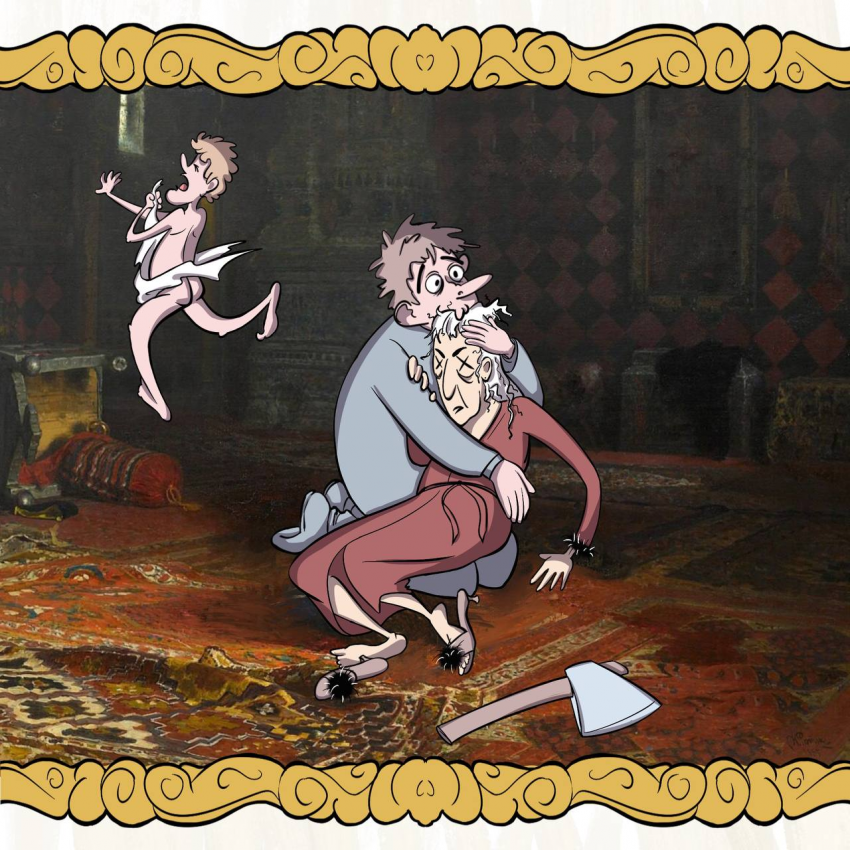 иван раскольников убивает свою старуху-процентщицу