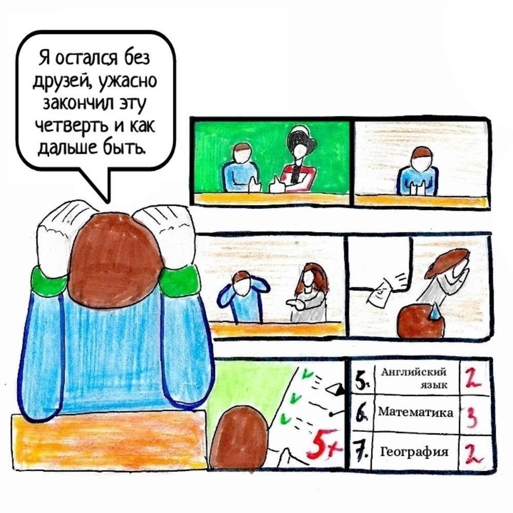 Комикс Школьные Будни. Целый год хлопот.: выпуск №152