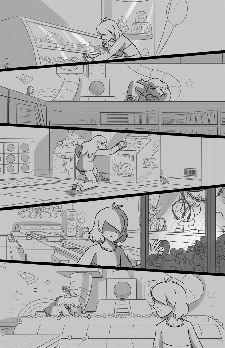 Комикс Deltarune. Paper Trail: выпуск №93