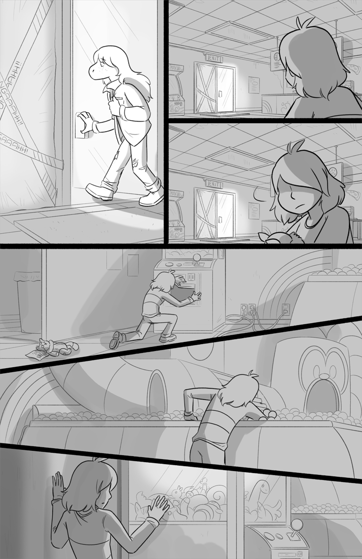 Комикс Deltarune. Paper Trail: выпуск №143