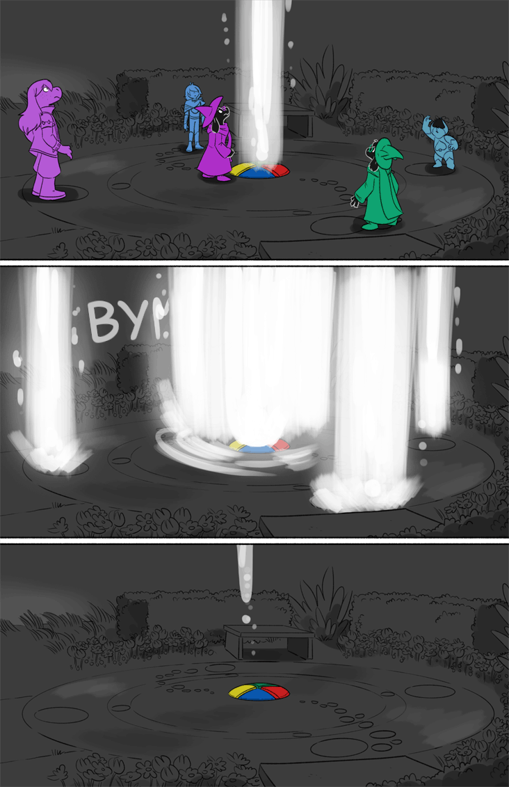 Комикс Deltarune. Paper Trail: выпуск №172