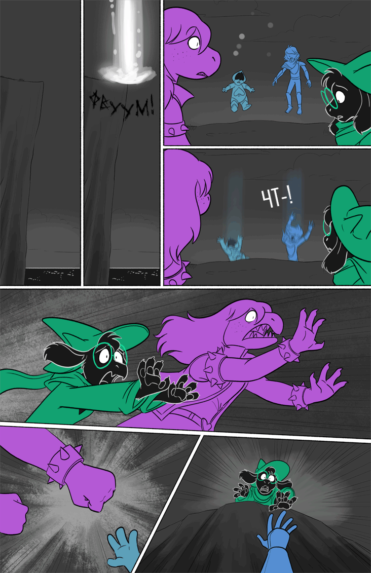 Комикс Deltarune. Paper Trail: выпуск №196