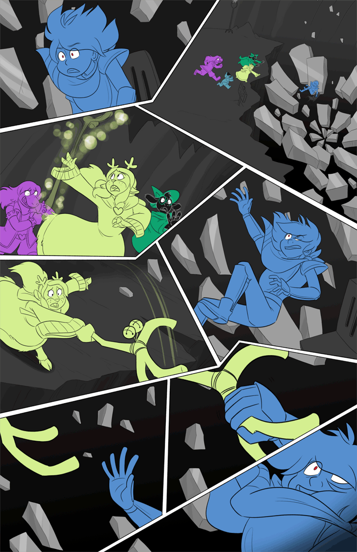 Комикс Deltarune. Paper Trail: выпуск №443
