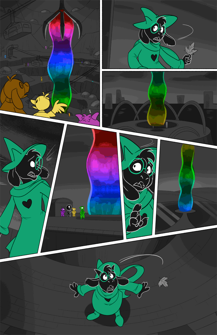 Комикс Deltarune. Paper Trail: выпуск №547
