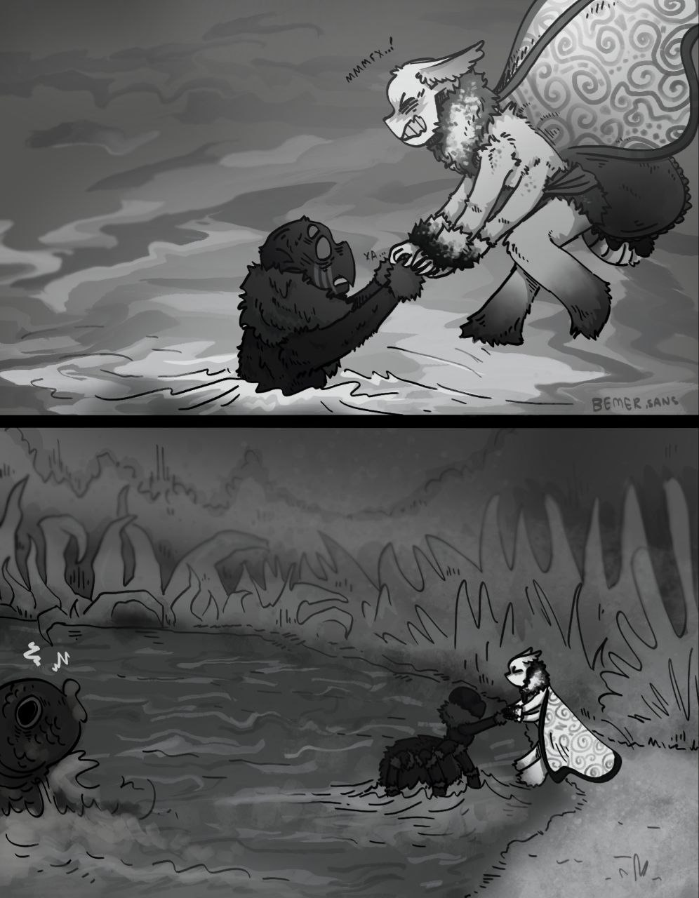 Комикс MothTale ErrorInk UndertaleAU: выпуск №31