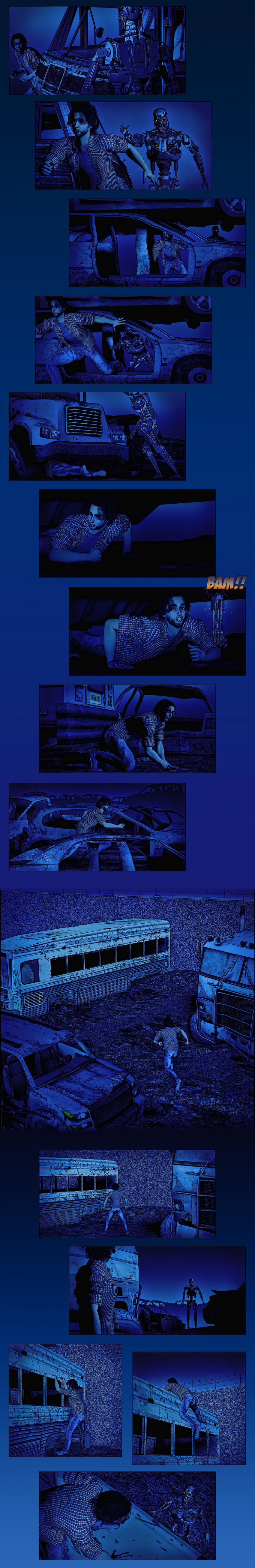 Комикс Терминатор. Тень судьбы.: выпуск №135