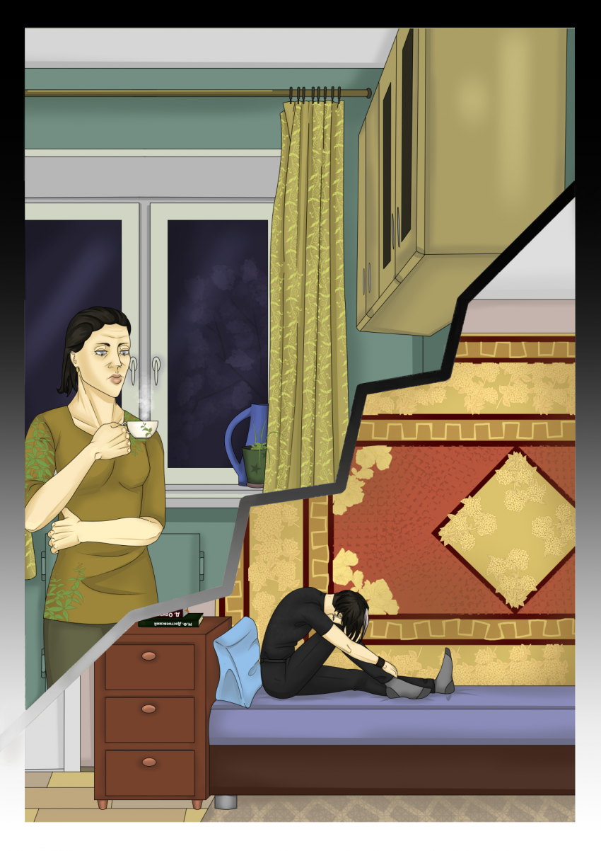 Комикс Социальная дистанция: выпуск №104