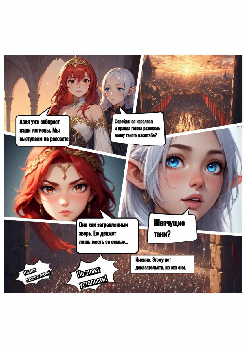 Комикс Меч и Цветок Папоротника: Том I: выпуск №7