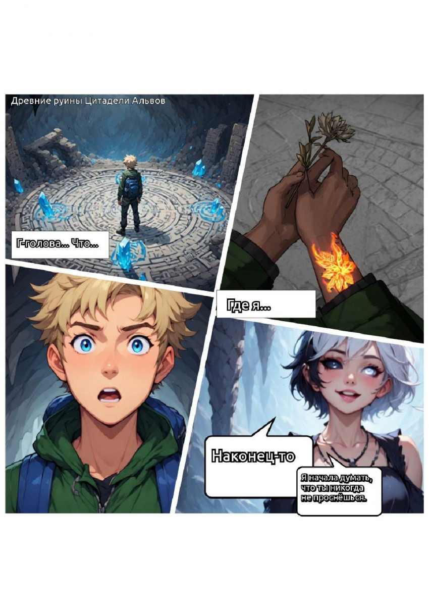 Комикс Меч и Цветок Папоротника: Том I: выпуск №17