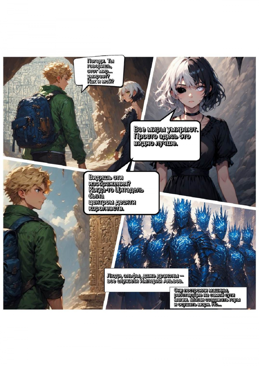 Комикс Меч и Цветок Папоротника: Том I: выпуск №25