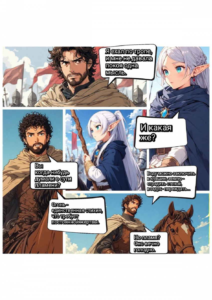 Комикс Меч и Цветок Папоротника: Том I: выпуск №50