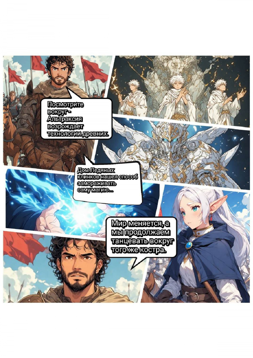 Комикс Меч и Цветок Папоротника: Том I: выпуск №52