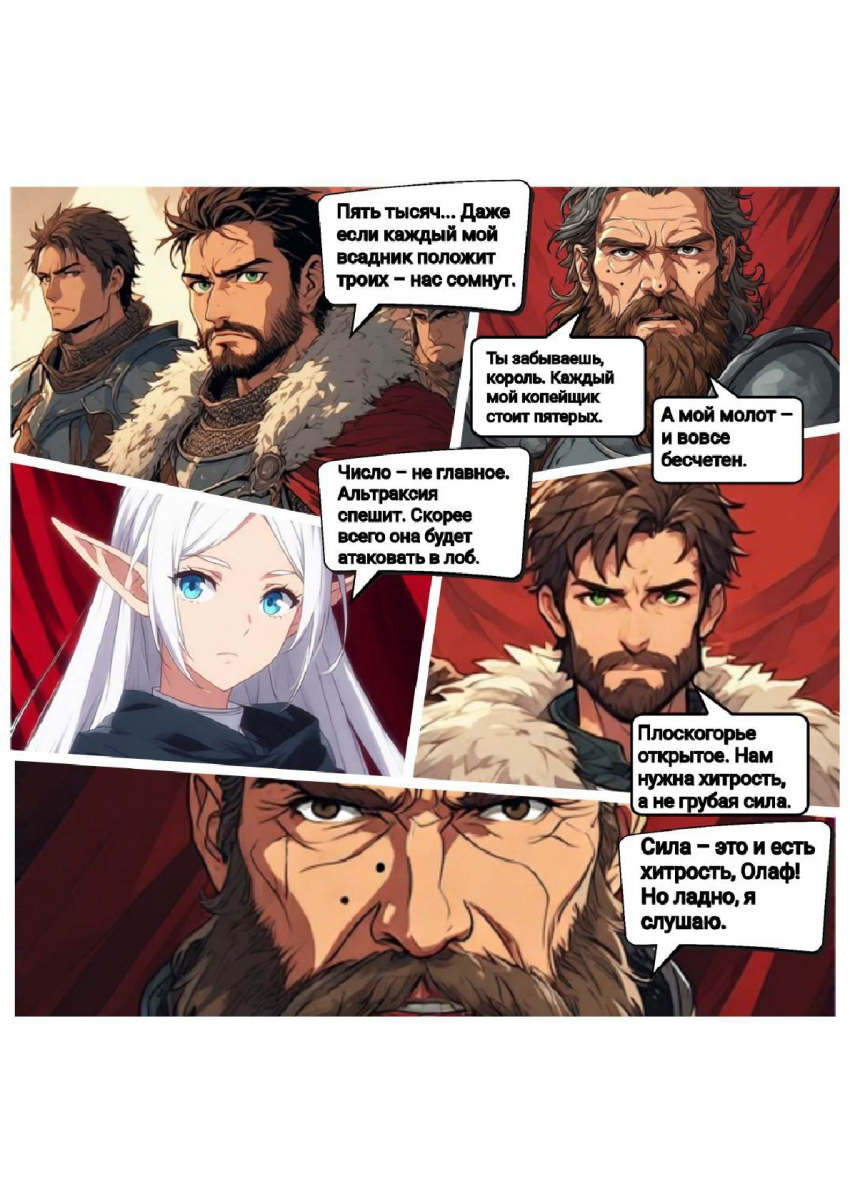 Комикс Меч и Цветок Папоротника: Том I: выпуск №56