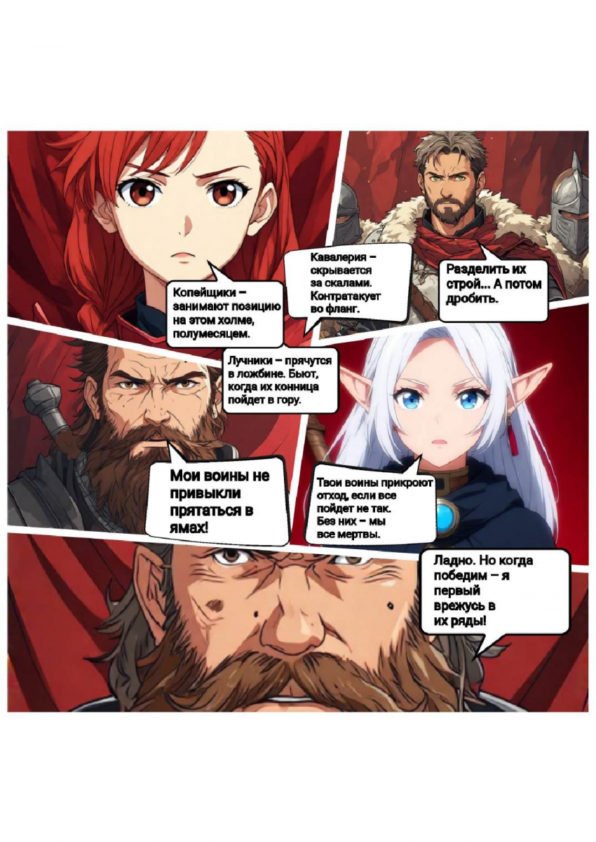 Комикс Меч и Цветок Папоротника: Том I: выпуск №58