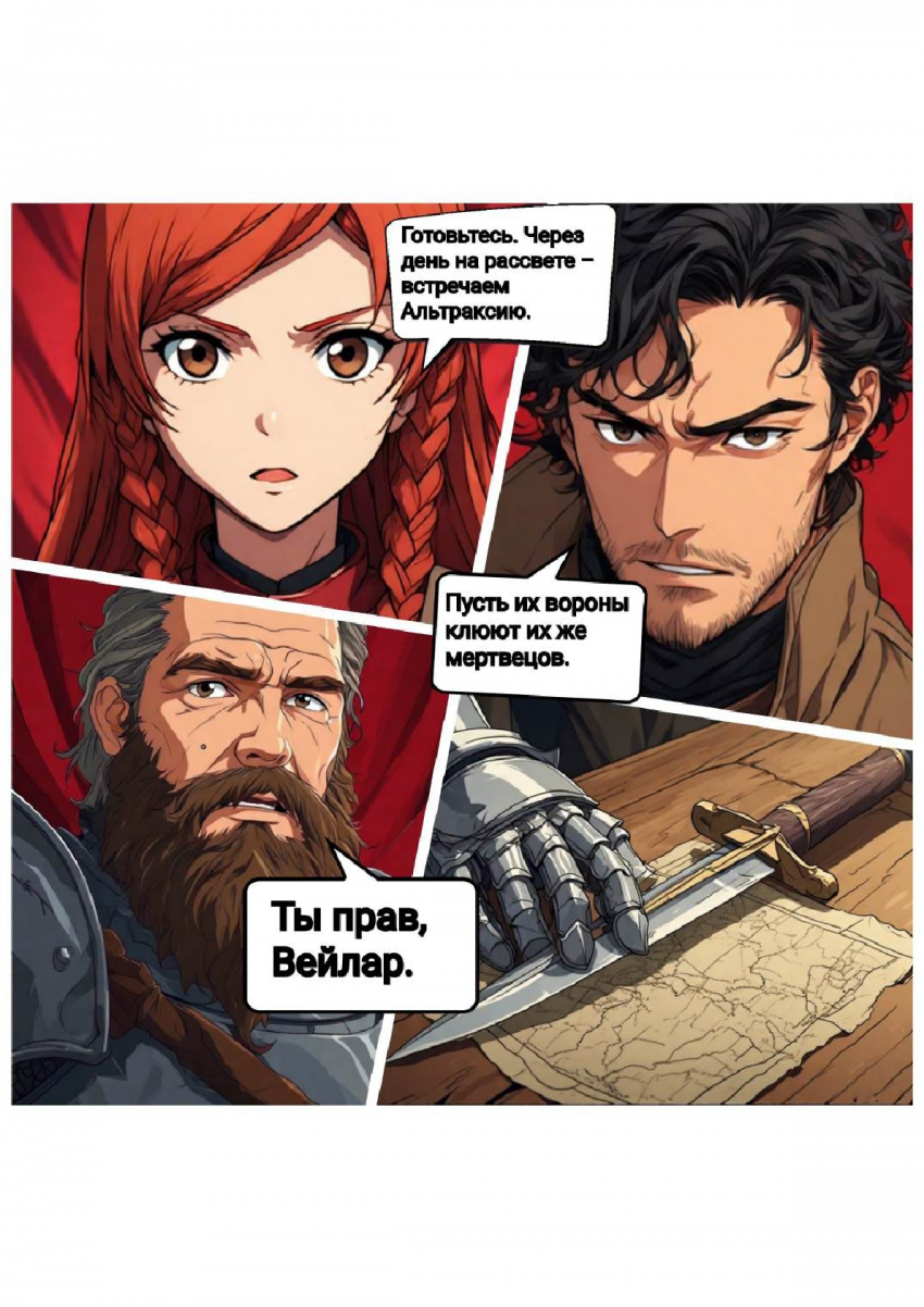 Комикс Меч и Цветок Папоротника: Том I: выпуск №59