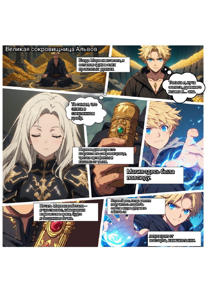 Комикс Меч и Цветок Папоротника: Том I: выпуск №74