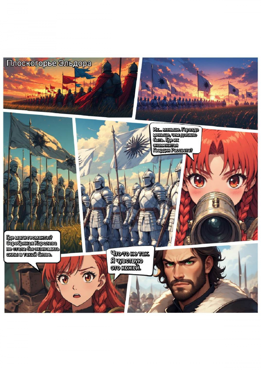 Комикс Меч и Цветок Папоротника: Том I: выпуск №100