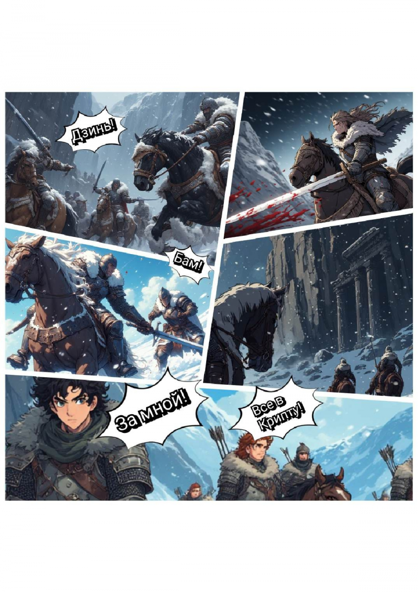 Комикс Меч и Цветок Папоротника: Том I: выпуск №125