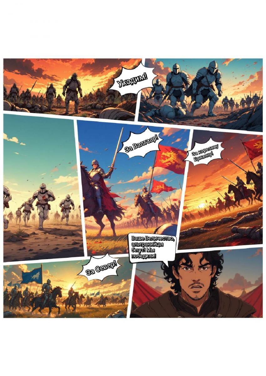 Комикс Меч и Цветок Папоротника: Том I: выпуск №130