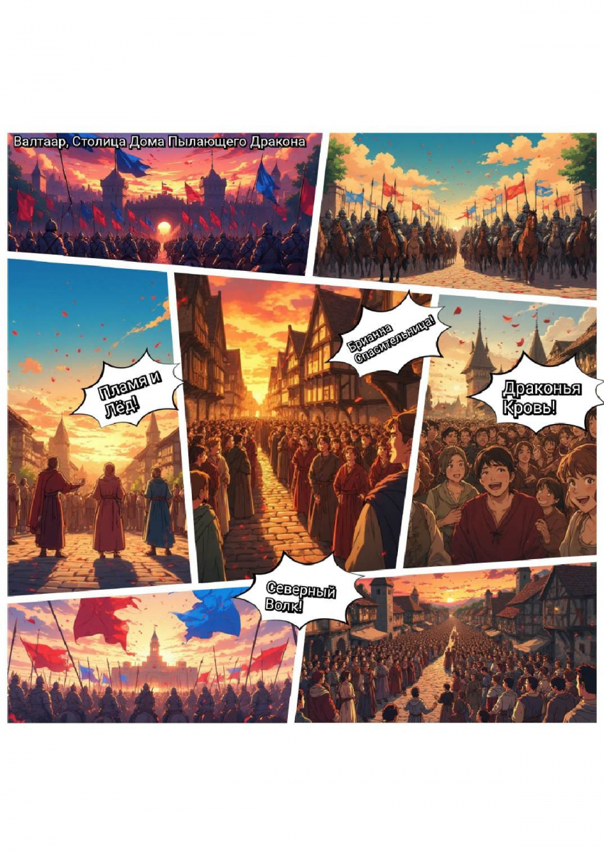 Комикс Меч и Цветок Папоротника: Том I: выпуск №134