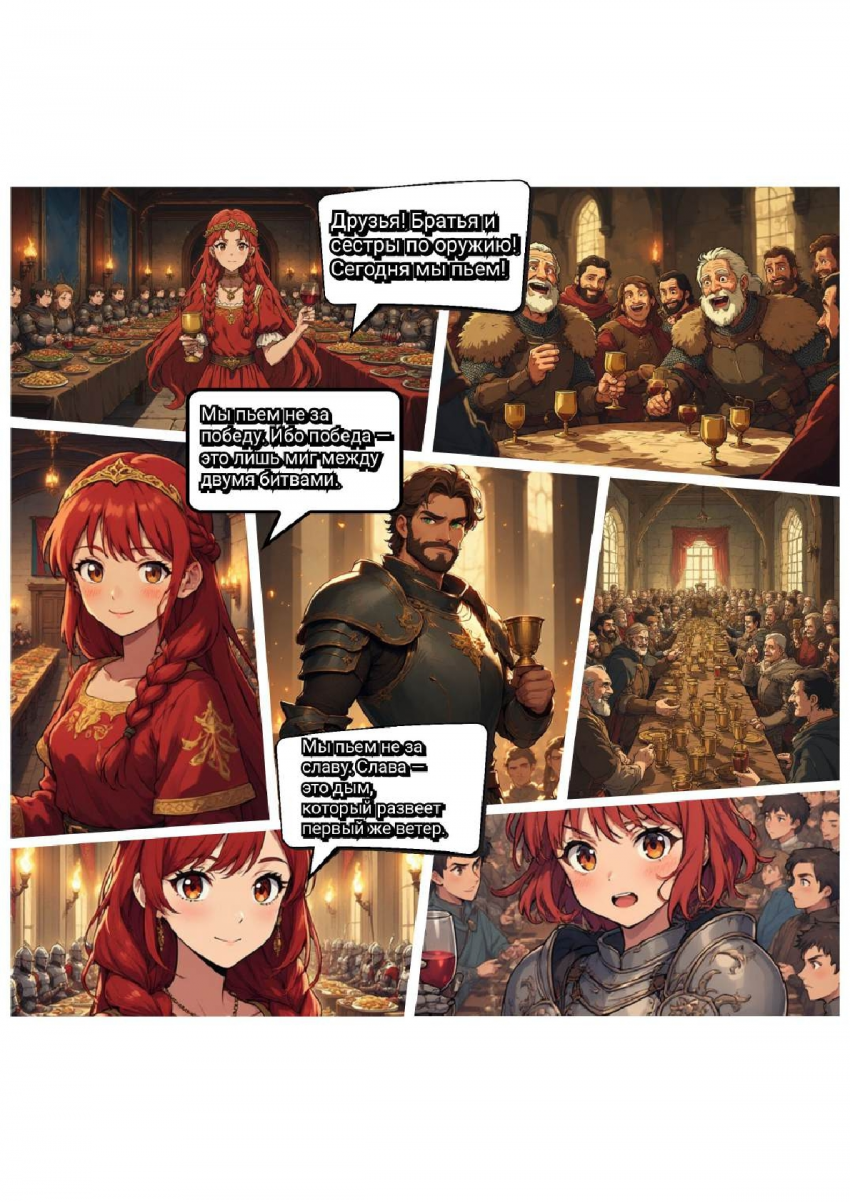 Комикс Меч и Цветок Папоротника: Том I: выпуск №136