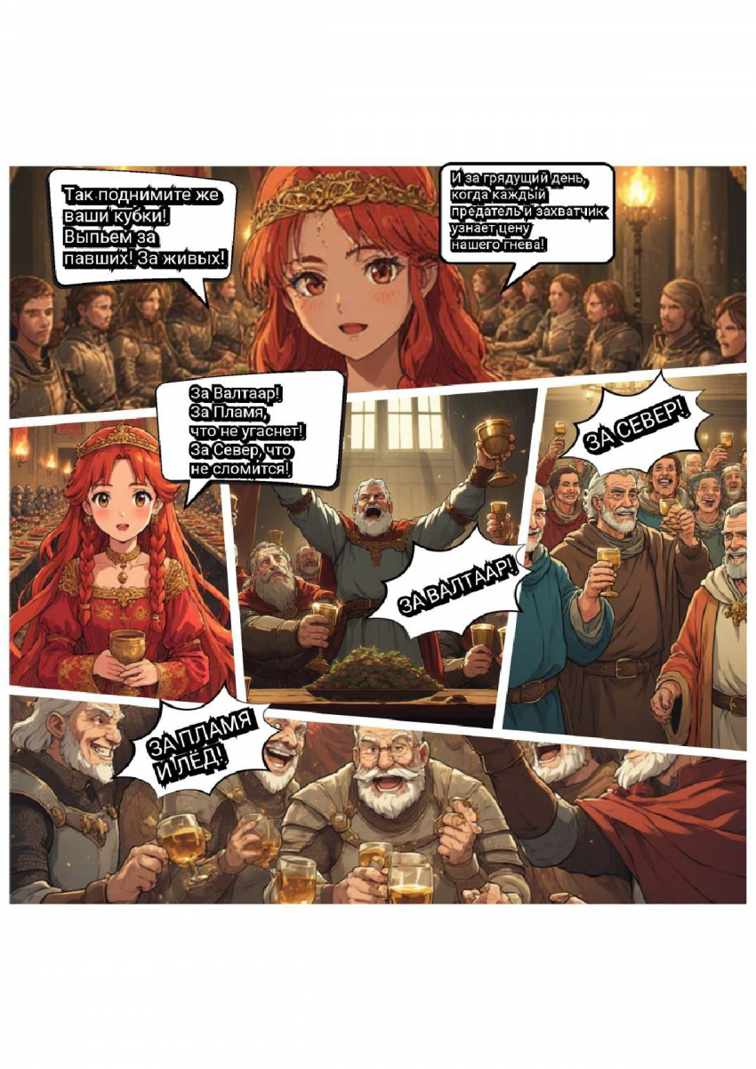 Комикс Меч и Цветок Папоротника: Том I: выпуск №138