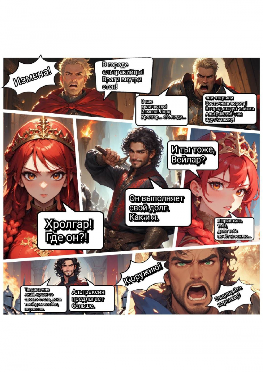 Комикс Меч и Цветок Папоротника: Том I: выпуск №166