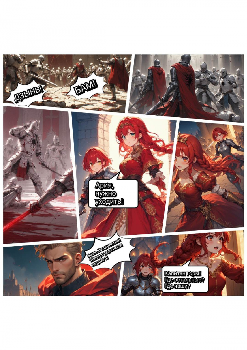 Комикс Меч и Цветок Папоротника: Том I: выпуск №167