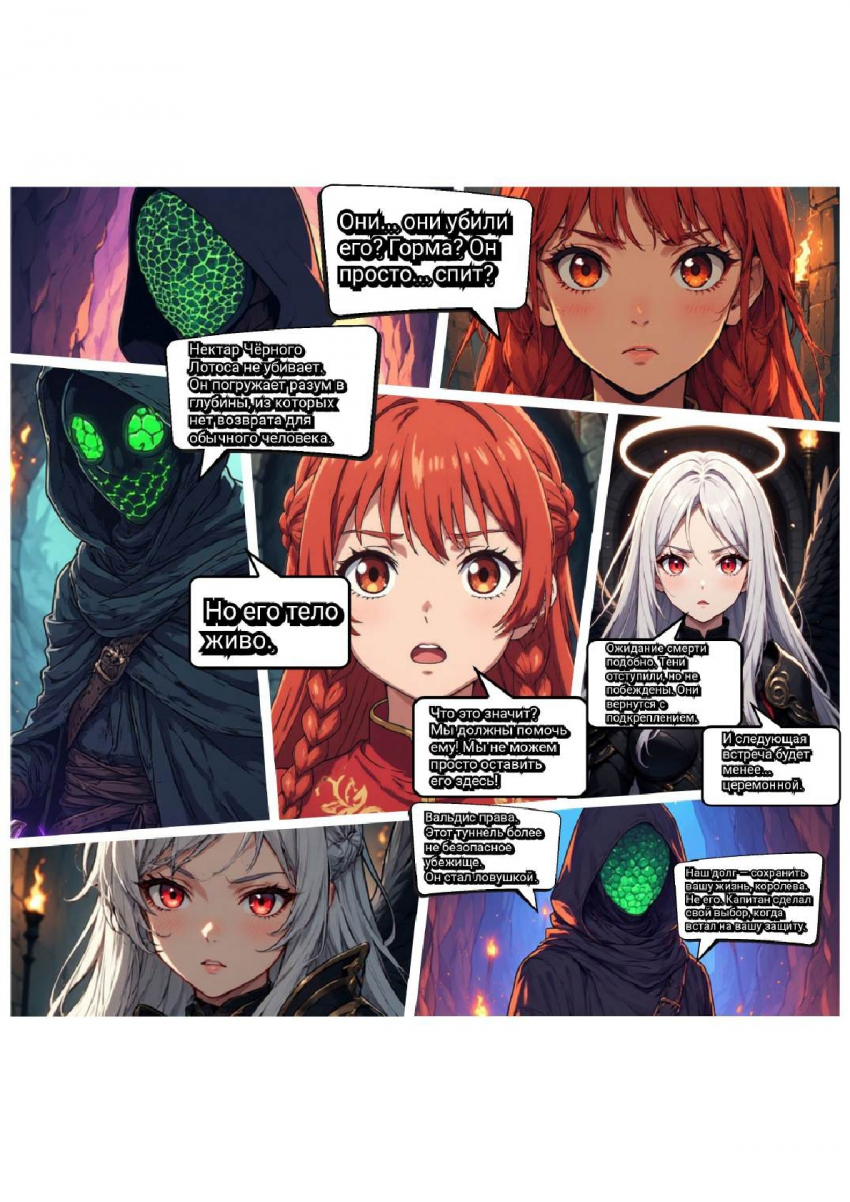 Комикс Меч и Цветок Папоротника: Том I: выпуск №188