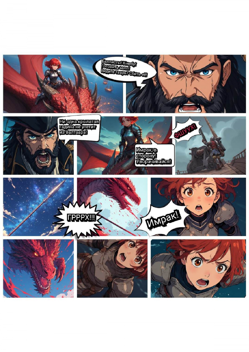 Комикс Меч и Цветок Папоротника: Том I: выпуск №190