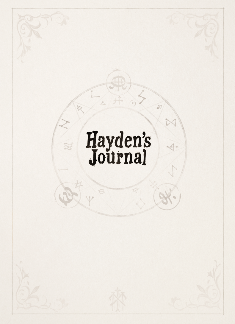 Комикс Hayden's journal: выпуск №1